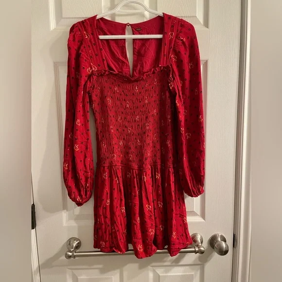 Free People Womens Two Faces Mini Dress - Picture 4 of 4